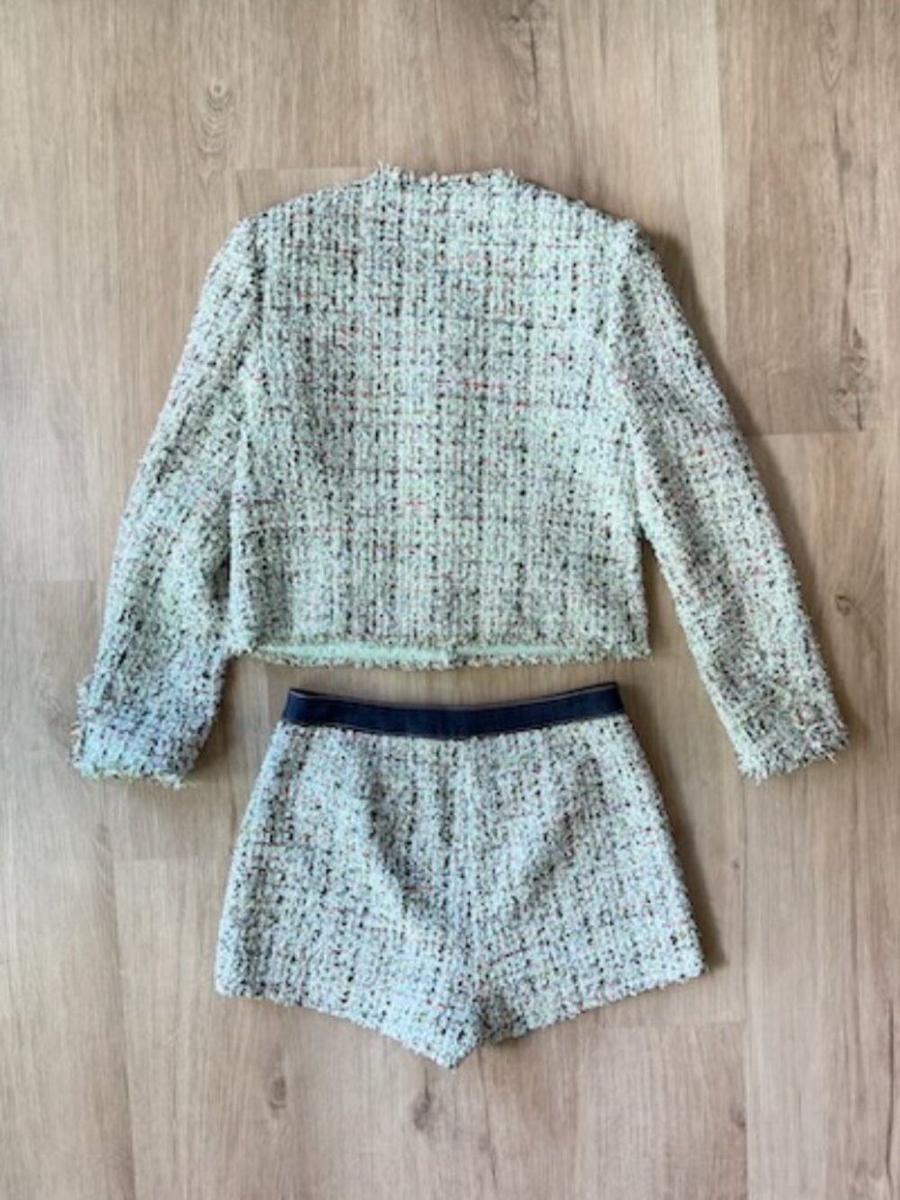 Cinq a Sept Christie Tweed Jacket Shorts Set 4/6 - Picture 14 of 14